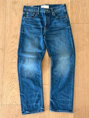 MOTHER The Tomcat Ankle Jeans Rugby Rodeo Blue Size 29